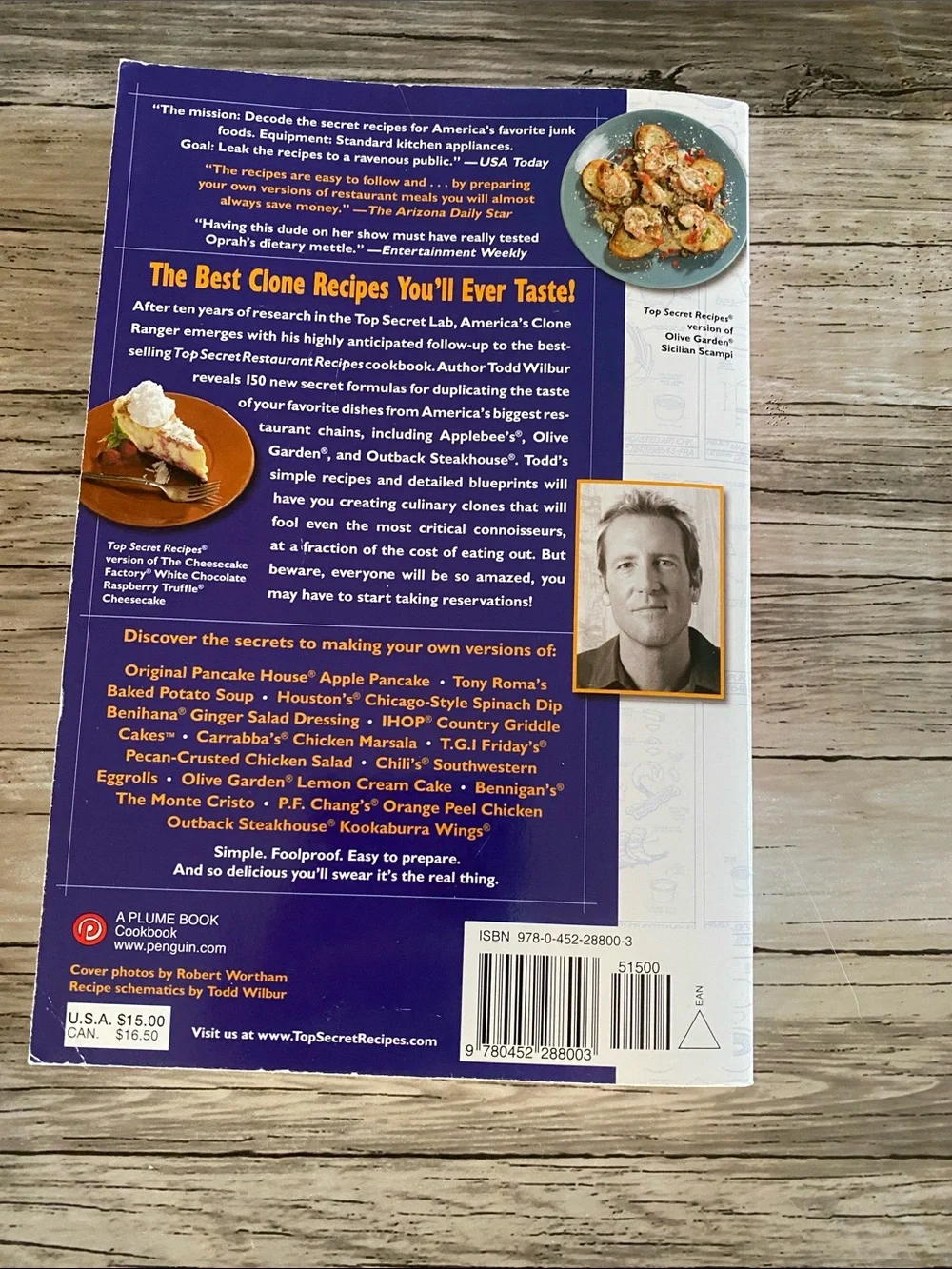 TOP SECRET RESTAURANT RECIPES 2 BY TODD WILBUR
